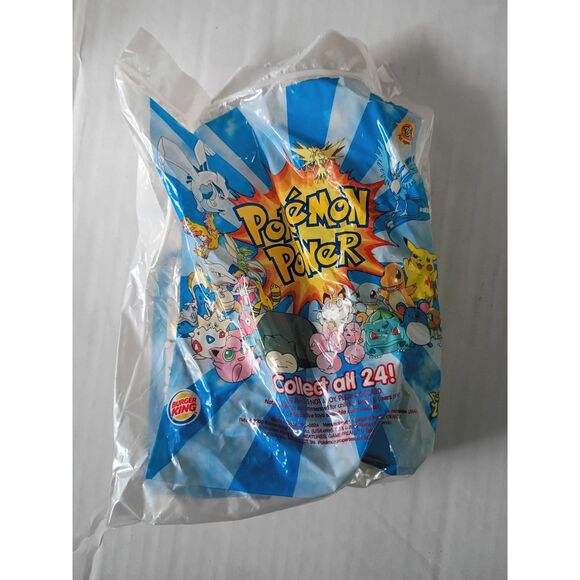 Bulbasaur Burger King Pokemon 2000 Power Cards Kids Meal Toys NEW - Picture 2 of 2